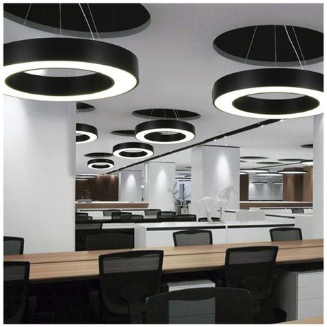 Lámpara Colgante LED Circular Abierta 36W Svetla-4