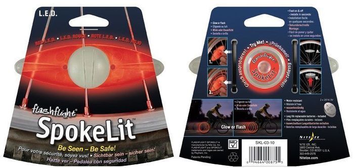 Luz para bicicleta rojo Nite ize-0