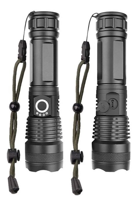 Linterna Led Potente Recargable 9000 Lúmenes-0
