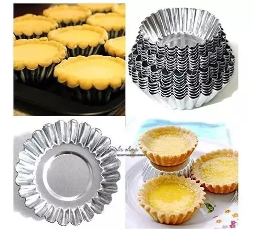 Pack 48 Molde Mini Tartaleta Tarta Moldes Para Reposteria -5