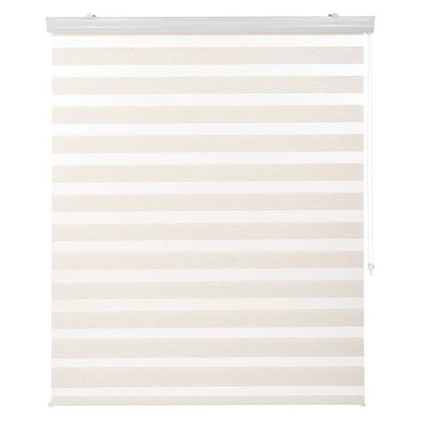 Cortina Duo Con Cenefa Premium 200X240Cm Color Crudo-2