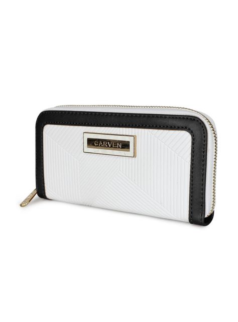 Billetera Greta Blanco - Negro-1