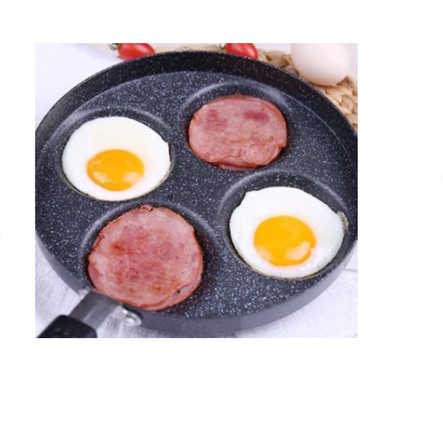 Sartén Para Tortillas De 4 Agujeros Para Huevos Antiadherente-3