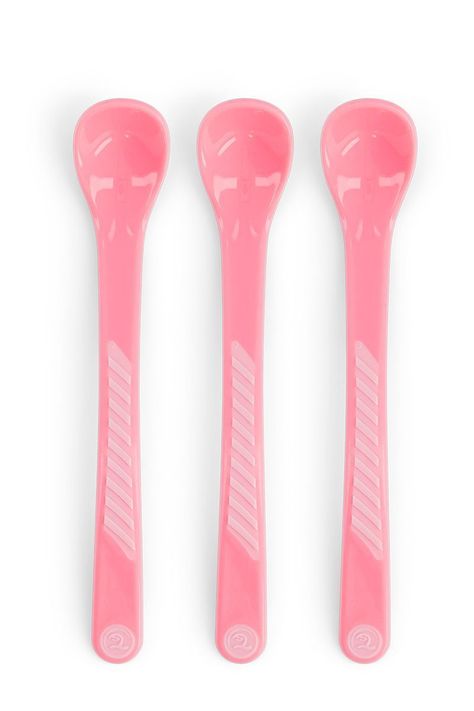 Cuchara de alimentación Twistshake 4+m 3 uns rosado-0