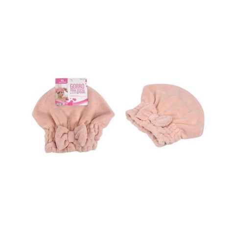 GORRO DE BAÑO DAMA COLOR ROSADO-1