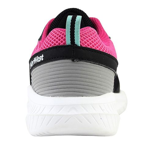 ZAPATILLA NORWEST BEGIN RUN MUJER NEGRO FUCSIA-3