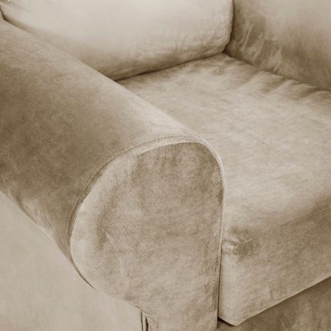 Sillon Beron 1c Felpa Beige  95 x 90 x 100-2