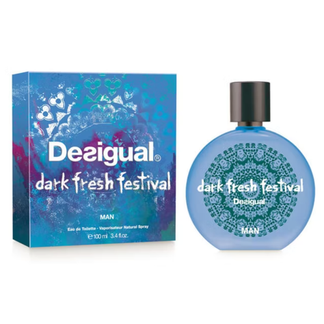 Desigual Dark Fresh Festival Edt 100Ml Hombre-0