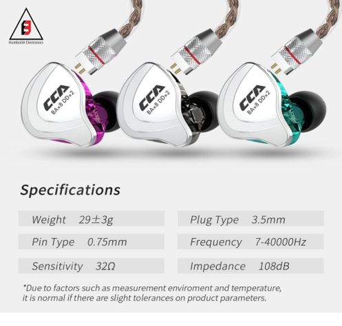 Audífonos Monitores CCA C10 + Regalo.-3