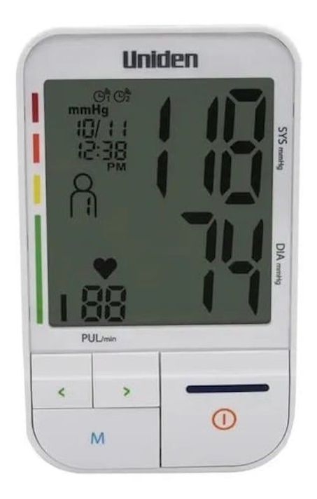 MEDIDOR PRESION ARTERIAL DIGITAL UNIDEN-0