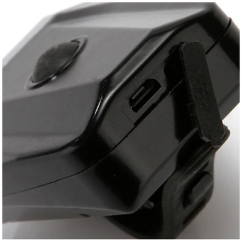 Pack De Luz De Bicicleta Led Cob Y  Led Recargable Trasera-4