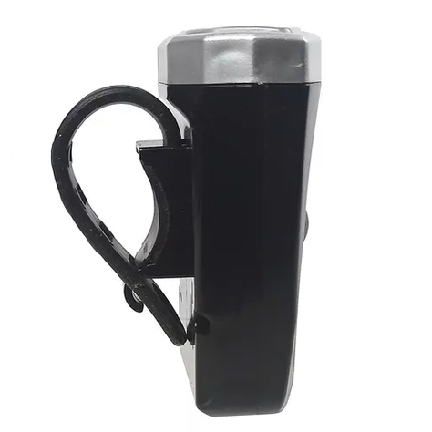 Pack De Luz De Bicicleta Led Cob Y  Led Recargable Trasera-1