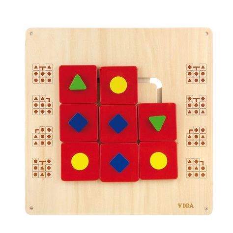 Juego Madera Pared Laberinto -0