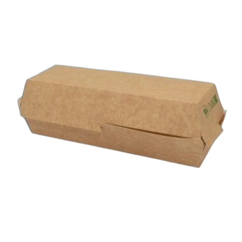 Portacomidas Hot Dog De Cartón 20,8x6,5x7,0 Cm 50 Unidades-0
