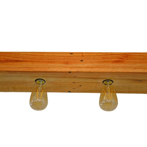 Lámpara cielo madera robusta 4 ampolletas-2