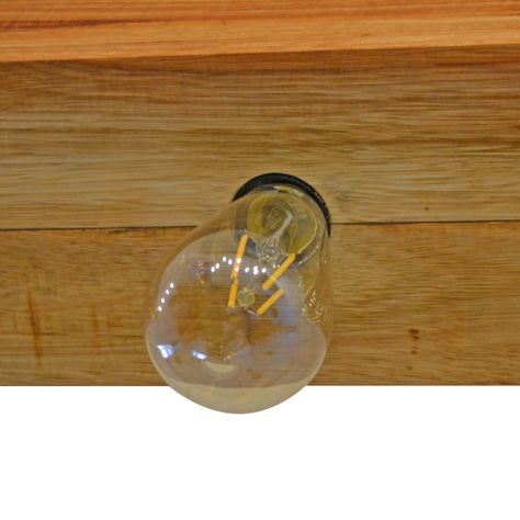 Lámpara cielo madera robusta 4 ampolletas-3