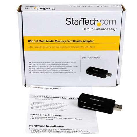 Lector Usb 3.0 Compacto  Memoria Flash Sd Microsd Ms-5