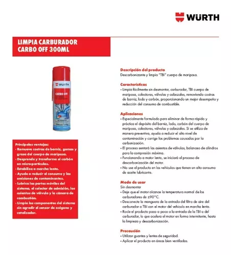 Limpiador De Carburador Carbo Off-1