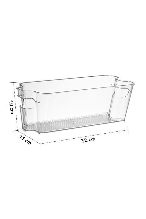 Contenedor Organizador Refrigerador S Clear-2