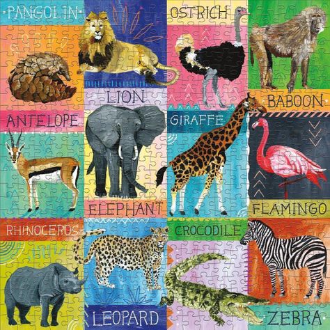 PUZZLE 500PCS, SAFARI PINTADO-2