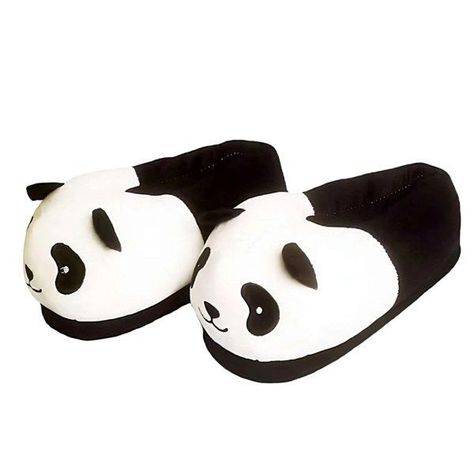 Pantuflas Panda Unisex Niños-0