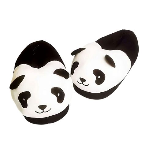 Pantuflas Panda Unisex Niños-1