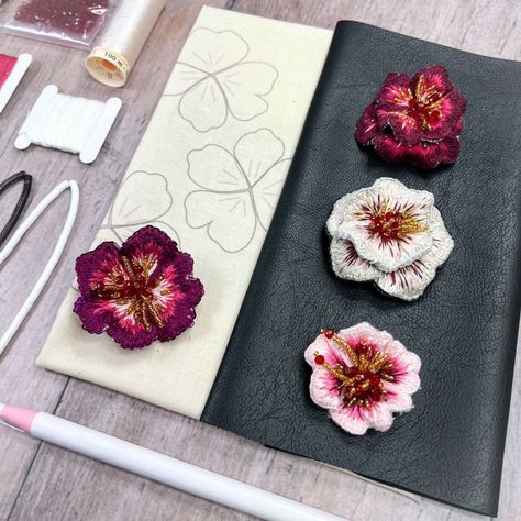 Kit Stumpwork Flores mas clase online-1