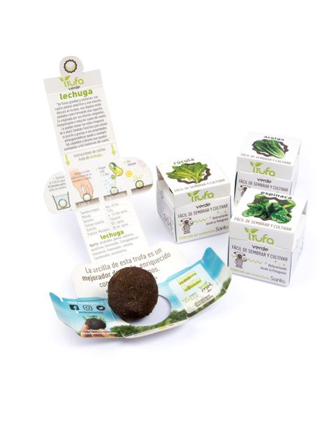 Bombitas pack huerto, facil de sembrar y cultivar.-1