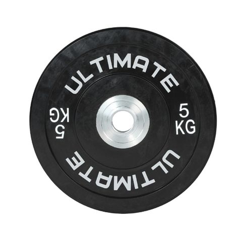 Barra Olímpica 25mm+100KG Discos Oc Bumper EliteC-2