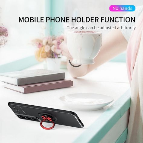 Para: Galaxy S22 5G | Carcasa Autofocus Aro Imán-4