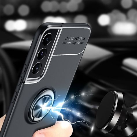 Para: Galaxy S22 5G | Carcasa Autofocus Aro Imán-5