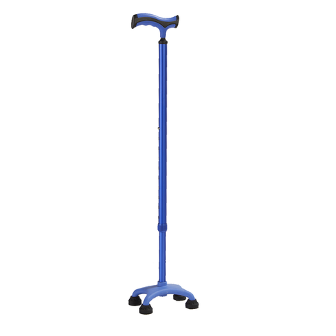 Bastón de 4 Apoyos T Premium Azul-0