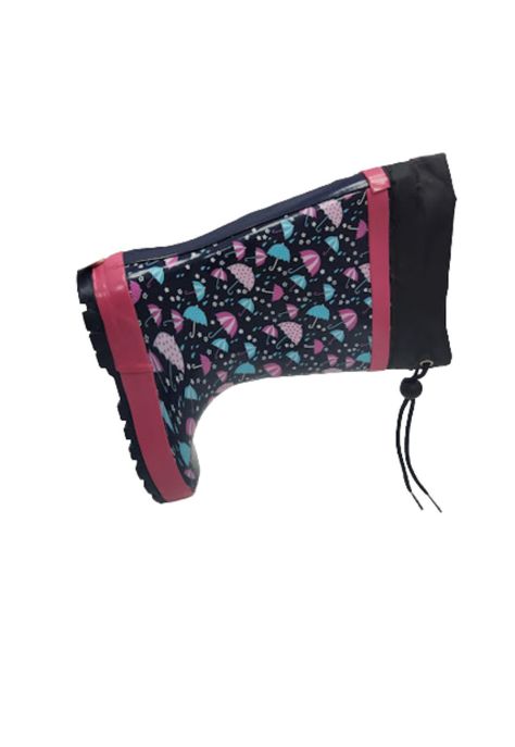 Bota de Lluvia Fucsia Niña-2