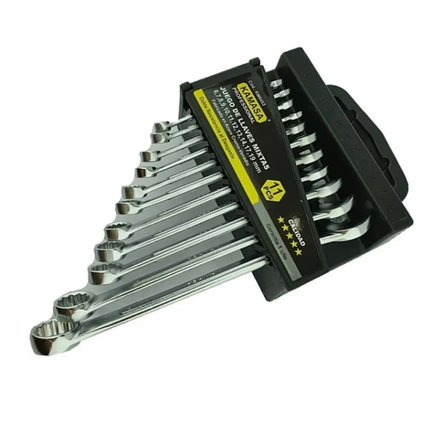 Set Juego De Llaves Punta-corona 11 Piezas Km6453-1