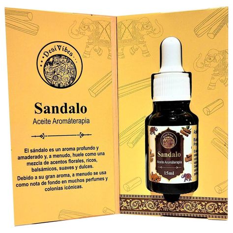 Aceite Aromaterapia Sándalo - Desi Vibes-0