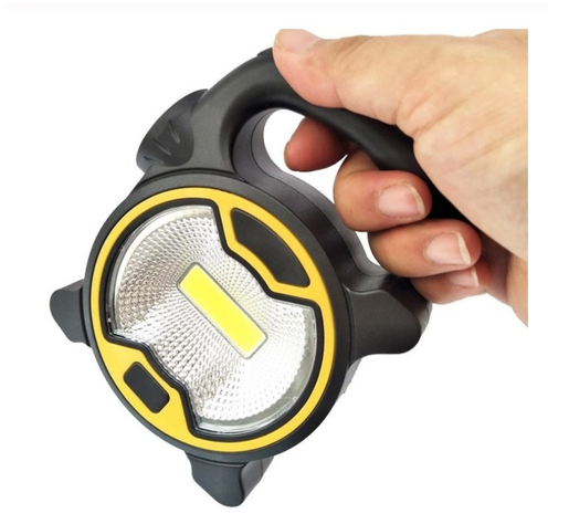 Lámpara Led Cob De Trabajo, Linterna Portátil a Pilas-1