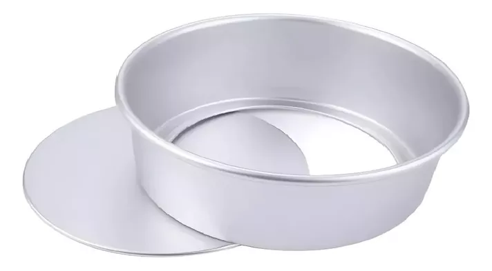 Molde De Aluminio Para Torta Molde Desmontable Molde 24x10cm-0