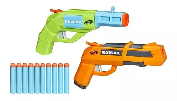 Nerf Roblox Jailbreak Armory - Set De 2 Lanzadores-1