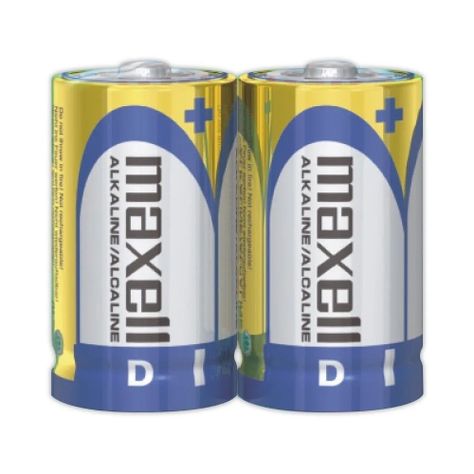 Pack 2 Pilas Alcalinas Tipo D Maxell-1