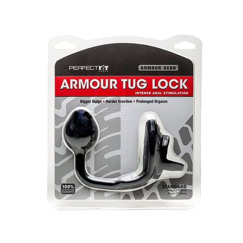 Armour Tug Lock Black Medium-0