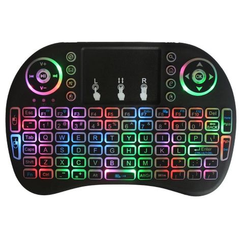 Air Mouse i8 retroiluminado-0