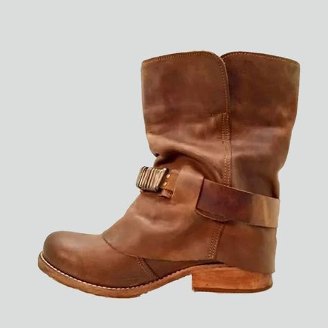 BOTIN COLOMBA CUERO TOSTADO AMANO SHOES-2