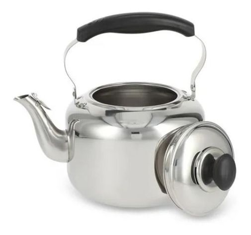 Tetera 1 Litro Acero Inoxidable Marca Wens-1