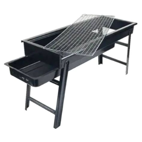 Parrillera Para Asado Plegable Portatil Bbq -0