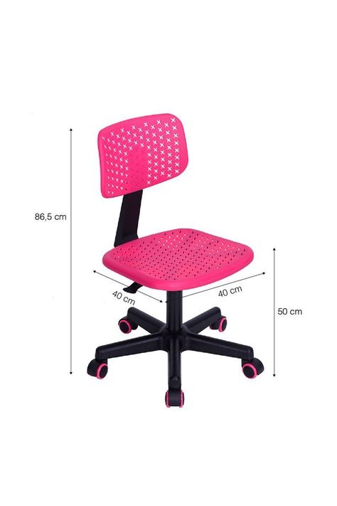 Silla de Oficina Colors Rosado-2