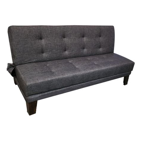 Futon Patagonia Gris Lino 3 Cuerpos Pmadera-0