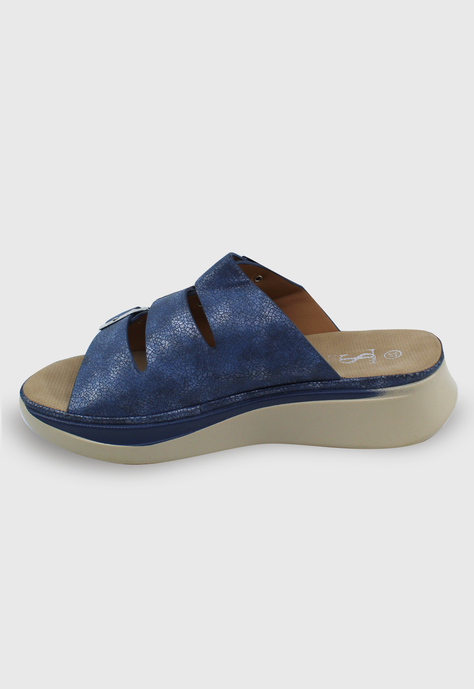 Sandalia Eloisa azul Stylo Shoes-2