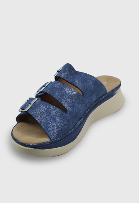 Sandalia Eloisa azul Stylo Shoes-1
