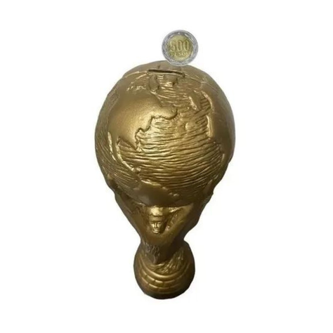 Trofeo Alcancía Copa Mundial De Futbol Tamaño Real Ekol-2