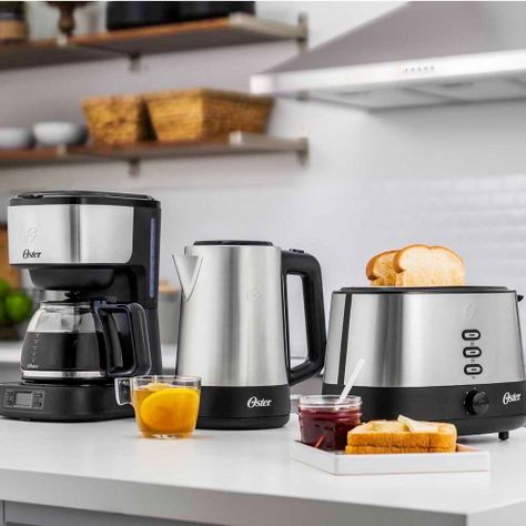 Tostador Oster® 2 rebanadas en acero inoxidable TSSTTR500-3